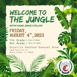 7th Grade Back to School Dance @ Drusilla Seafood Banquet Room